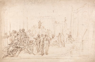 Apollo og musene av Sir James Thornhill