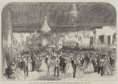Ball gitt av Honorable Artillery Company ved Armoury, Finsbury av Sir John Charles Robinson