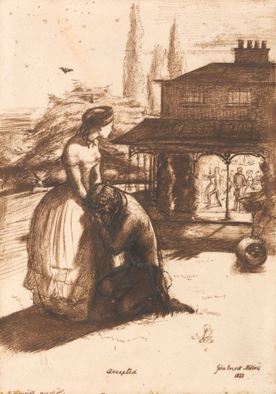 Akseptert av Sir John Everett Millais
