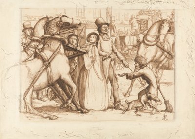 Den blinde mannen av Sir John Everett Millais