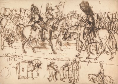 Begravelsen til hertugen av Wellington av Sir John Everett Millais