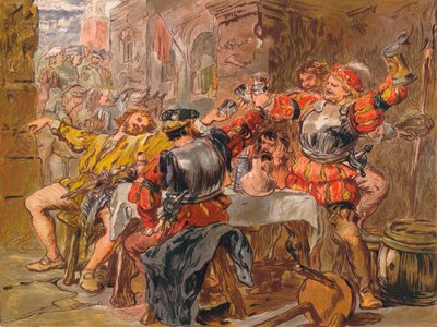 La meg Canakin Clink, c1875 av Sir John Gilbert