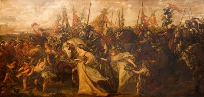 The Return Of the Victors, 1878-1879. av Sir John Gilbert