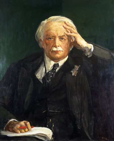 'David, 1st Earl Lloyd George', 1863-1945, 1935 av Sir John Lavery