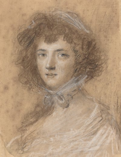 Hode og byste av en kvinne av Sir Joshua Reynolds