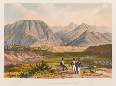 Caubul by, fra Jellalabad Road av Sir Keith A. Jackson
