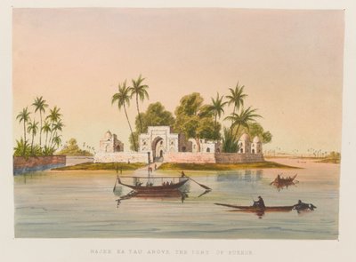 Hajee Ka Tau over havnen i Bukkur av Sir Keith A. Jackson