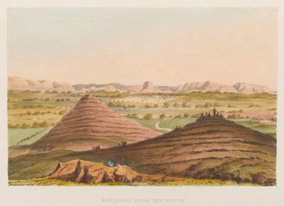 "Kandahar fra sør" av Sir Keith A. Jackson