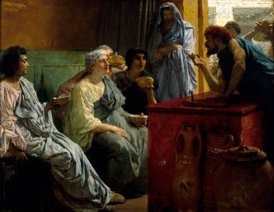 'Vinbutikken', 1869-1874 av Sir Lawrence Alma Tadema