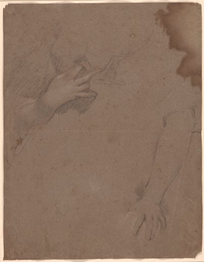 Tegninger av hender av Sir Peter Lely