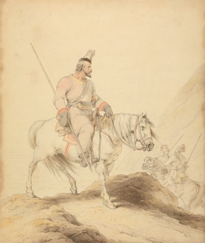 En Uralsky-kosakk av Sir Robert Kerr Porter