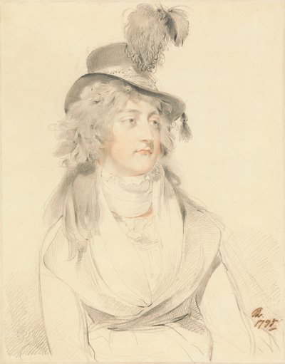 Portrett av frøken Lysons av Sir Thomas Lawrence