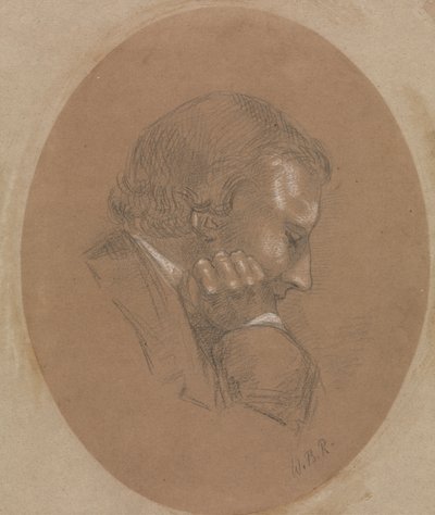 Portrett av en gentleman av Sir William Blake Richmond