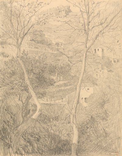 By på en åsside av Sir William Blake Richmond