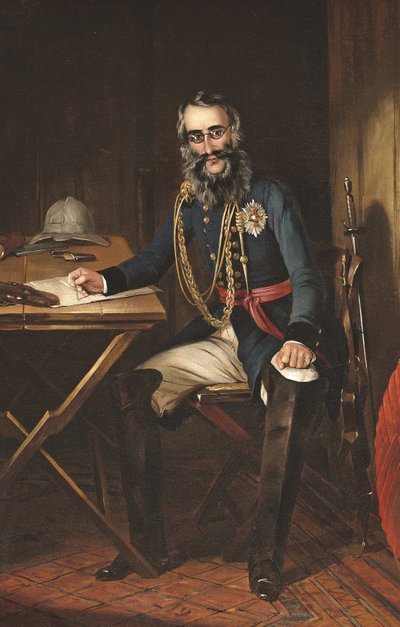 Portrett av general Sir Charles Napier (1782-1853) (olje på lerret) av Smart Smart