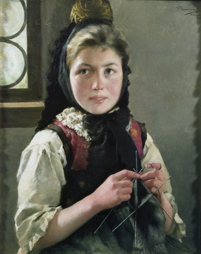 Tysk bondepike av Sofie Thomesen Werenskiold