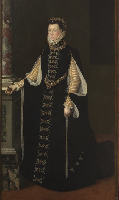Elisabeth av Valois 1545-1568, dronning av Spania, 1561-1565 av Sofonisba Anguissola