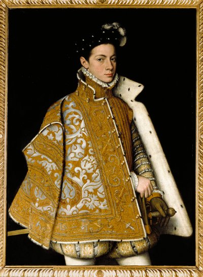 Portrett av Alexandre Farnese (Alessandro Farnese av Sofonisba Anguissola