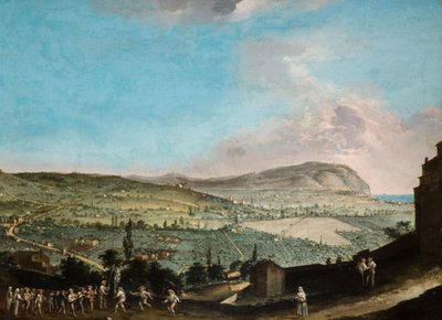 Italiensk landskap, 1750-1800. av Soloman Delane
