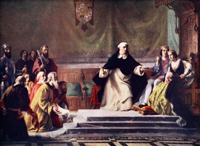 Utvisningen av jødene fra Spania av Solomon (after) Hart