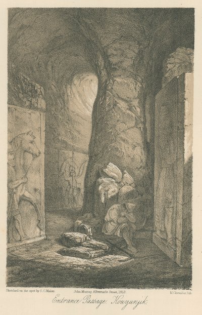 Inngangspassasjen, Kouyunjik av Solomon Caesar Malan