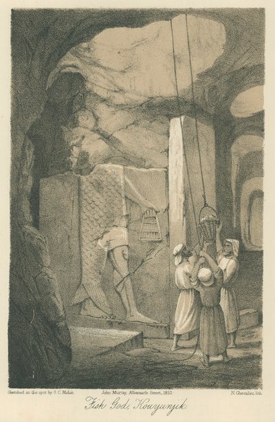 Fiskeguden, Kouyunjik av Solomon Caesar Malan