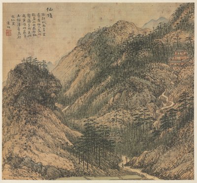 Xianding Immortals Peak, 1500-tallet. av Song Xu