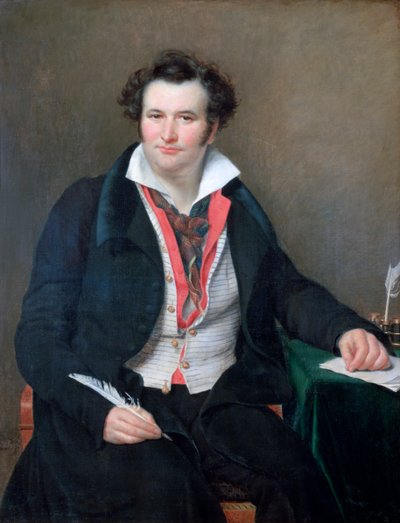 Portrett av Bernard Wolf, c1823 av Sophie Rude