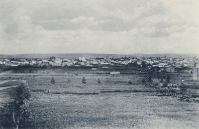 Hvordan Johannesburg så ut før trærne ble voksne (s/hvitt-bilde) av South African Photographer