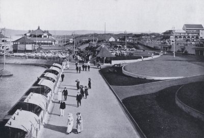 Ocean Beach, Durban (s/hvitt bilde) av South African Photographer