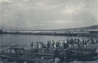 Fiskemarkedet, Cape Town (s/hvitt bilde) av South African Photographer