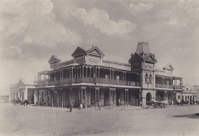 The Rand Club (s/hvitt bilde) av South African Photographer