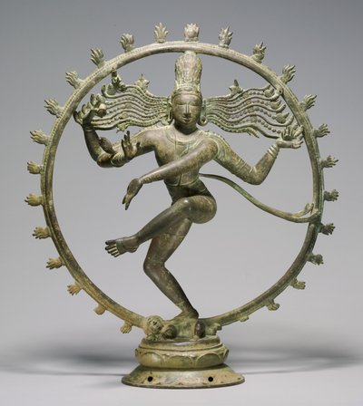 Shiva som dansens herre (Nataraja), Chola-perioden, ca. 10.-11. århundre (bronse) av South Indian School