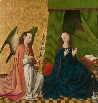 Kunngjøringen. av South Netherlandish Painter