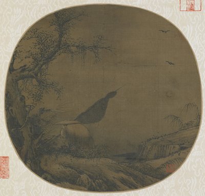 Hjemovergående Fisherman Covered in Snow, slutten av 1100-begynnelsen av 1200-tallet av Southern Song Dynasty Chinese School