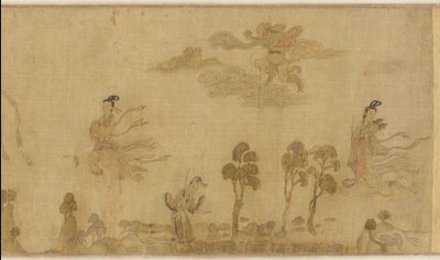 Nymfe av Luo-elven, midten av 1100- til midten av 1200-tallet av Southern Song Dynasty Chinese School