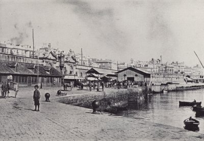 Cadiz: The Pier (s/hvitt bilde) av Spanish Photographer
