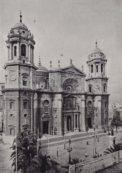 Cadiz: La Catedral (s/hvitt bilde) av Spanish Photographer