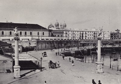 Cadiz: The Entrance (s/hvitt bilde) av Spanish Photographer