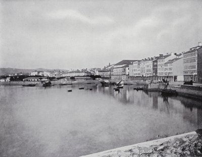 Coruña, generell utsikt (s/h-bilde) av Spanish Photographer