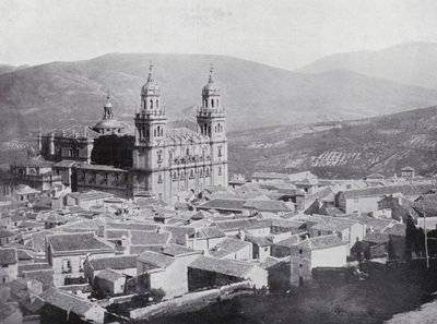 Katedralen i Jaen (s/h-bilde) av Spanish Photographer