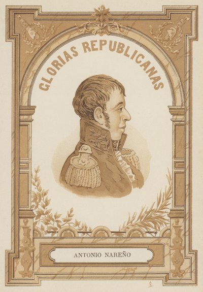 Antonio Narino, colombiansk militær og politisk leder av Spanish School