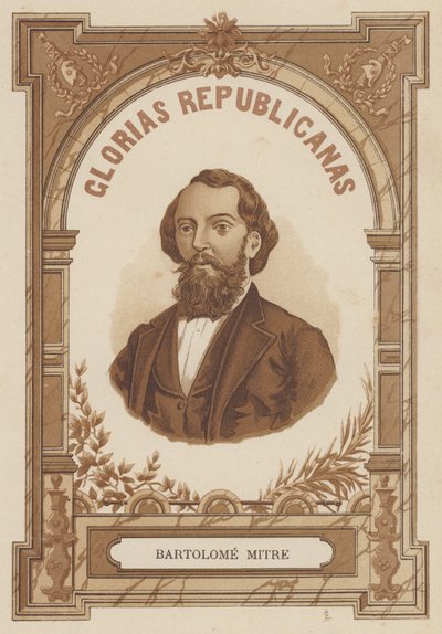 Bartolome Mitre , argentinsk politiker, soldat og forfatter av Spanish School