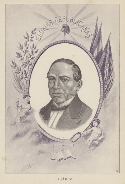 Benito Juarez , meksikansk advokat og politiker av Spanish School