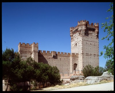 Slottet i La Mota av Spanish School