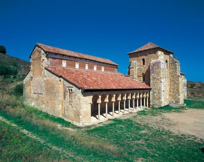 San Miguel de Escalada-kirken, 913 (bilde) av Spanish School