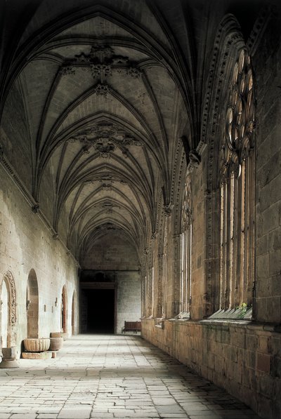 Cloister of the Cathedral of St. Mary of the Assumption av Spanish School