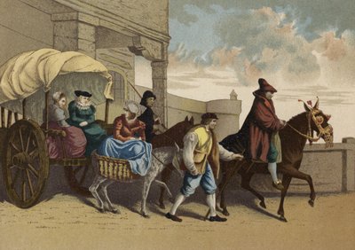 Kostymer fra det franske borgerskapet, 1500-tallet av Spanish School