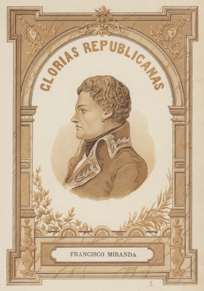 Francisco de Miranda, venezuelansk militærleder og revolusjonær av Spanish School