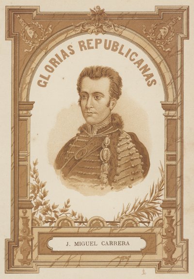 Jose Miguel Carrera , chilensk general og politiker av Spanish School